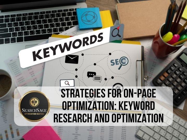 On-Page SEO Techniques - Strategies for On-Page Optimization_ Keyword Research and Optimization
