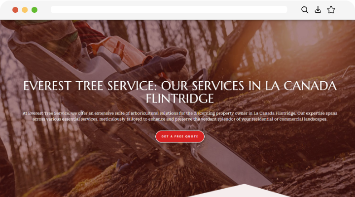 Everest Tree Service Image Gallery